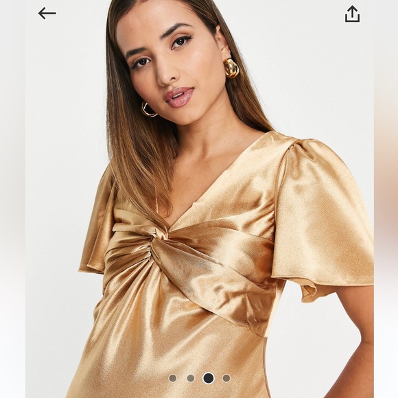 Maternity Tea Dress - Picture 4 of 6